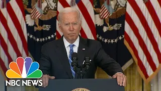 Biden Promotes Build Back Better Agenda As 'Long-Term Investment In American Families'