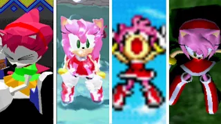 EVOLUTION OF AMY ROSE DEATHS (1996-2023) (Sonic The Hedgehog Series)