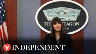 Watch again: Pentagon briefing with Deputy Press Secretary Sabrina Singh