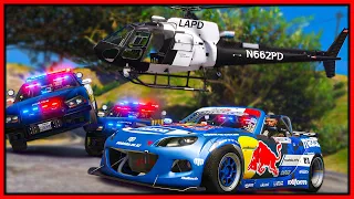 GTA 5 Roleplay - cops HATE & HARASSED drift car crew | RedlineRP