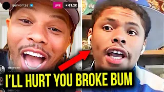 Gervonta Davis GOES OFF on Shakur Stevenson in HEATED Argument (Tank vs Shakur)