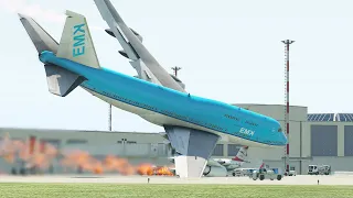 Flight Attendant Attempted To Land B747 After All Pilots Got Too Drunk | XP11