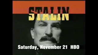 Commercial for the Movie "Stalin" on HBO from 1992