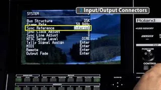 Roland V-1600HD Tutorial 2: Input/Output Connectors