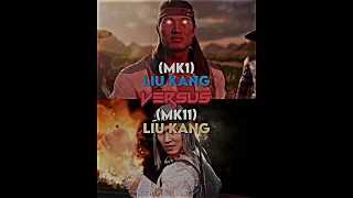 MK1 LIU KANG VS MK11 LIUKANG