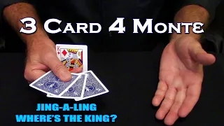 3 Card 4 Monte (Card Magic) ~ An In Depth Tutorial