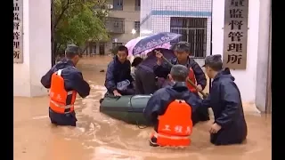 Torrential Rain Hits Various Parts of China