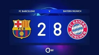 Twitter Reacts to Barcelona 2-8 Bayern Munich humiliation