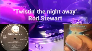 Twistin the night away Rod Stewart 1987  soundtrack film "Innerspace" 12 inch 45 rpm Made in Holland