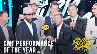 CMT Performance of the Year | Backstreet Boys & Florida Georgia Line | 2018 CMT Music Awards LIVE