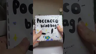 pochacco blind bag! ⚫️🤍 #blindbag #cute #shortvideo #shorts #short #diycrafts #diy #sanrio #pochacco