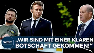 SCHOLZ IN KIEW: Klare Botschaft! "Die Ukraine gehört zur europäischen Familie"