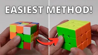The EASIEST Way To Solve the 3x3 Rubik's Cube! - Beginners Method Tutorial