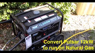 Ep03 Natural Gas Conversion Pulsar 12kW Generator