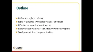 Preventing Workplace Violence