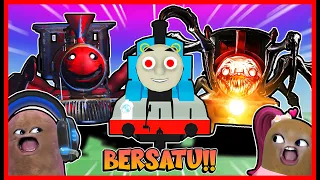 KETIKA SEMUA MONSTER KERETA API  BERSATU MENGHANCURKAN BROOKHAVEN !! Feat @sapipurba Roblox RolePlay