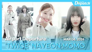 NAYEON·MOMO(TWICE), Incheon International Airport DEPARTURE