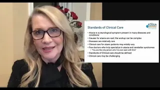 Standards of Clinical Care for Ataxia