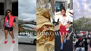 VLOG: HBCU HOMECOMING WEEK AT TXSU 2022 | nail maintenance, hair, & more!