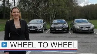 Audi A7 Sportback vs BMW 6 Series Gran Coupe vs Mercedes CLS video 4 of 4