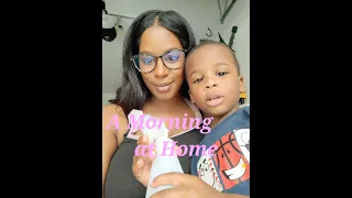 A morning at home with 2 toddlers while pregnant |2 kids under 3| SAHM