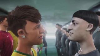 Nike Football Ad- The Last Game introducing cartoons of Ronaldo, Neymar Jr , Rooney, Zlatan, & more