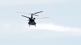 CHINOOK HELICOPTER EASTBOURNE  AIRSHOW 4K 60FPS!