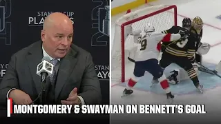 Bruins react to controversial goal from Sam Bennett that tied Game 4 | NHL on ESPN