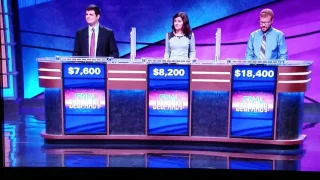 1/19/17 Episode, Final Jeopardy Episodes 2017