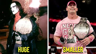 10 Biggest WWE Title Downgrades In History