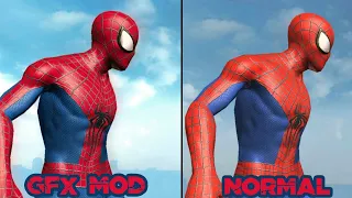 The Amazing Spider-Man 2 GFX Mod VS Normal | Spiderman Android 2022!