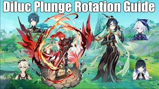 Diluc Xianyun Team Rotation Guide and Review