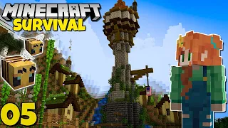 I Built a Fairy Village in Minecraft 1.18 - Survival Let's Play