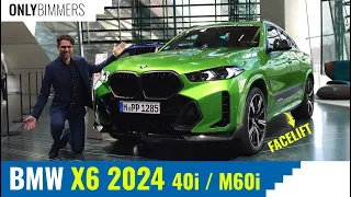 BMW X6 2024 40i & m60i - SUV Coupe Still Matter !