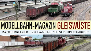 Modellbahn Magazin: Rangierbetrieb mit V60 und E94, Besuch in "Ennos Drecksbude", lange Güterzüge
