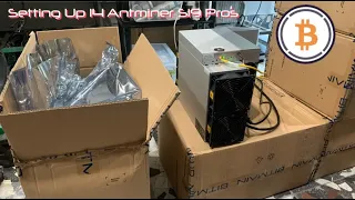 Setting Up 14 Antminer S19 Pro's | How to Make Money Mining BTC Bitcoin at Home