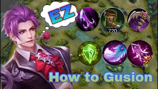 How to use hero Gusion in Mobile Legends|Simple Guides and Tricks to Master Gusion