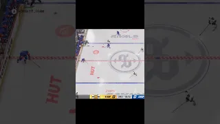 Выбросил мельницей соперника за борт и забил в NHL 24 #nhl24 #goal #hockey