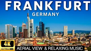 Frankfurt, Germany 🇩🇪 4K video | Frankfurt city 4K UHD video| Frankfurt 4K video with Relaxing Music