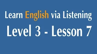 Learn English via Listening Level 3 - Lesson 7 - William Shakespeare