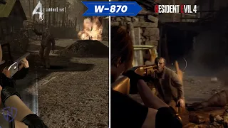 Resident Evil 4 Remake | Weapons Evolution | Original VS Remake Comparison | NV Game Zone