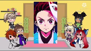 Nezuko Bullies react to her and Tanjiro (Demon Slayer)