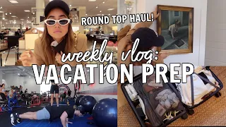 VLOG: Vintage Decor haul & House Tour, Shop with me for Vacation, Trip Planning | Julia & Hunter