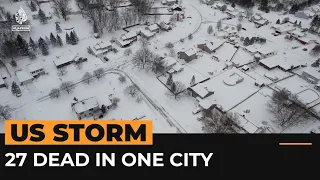 City of Buffalo worst hit by US winter storm | Al Jazeera Newsfeed