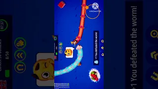 🐍Worms Zone.io😁001 Slither snake TOP 1/ Best world Record snake Epic cacing WormsZoneio #90