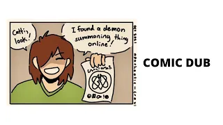 "Demon summoning" DELTARUNE COMIC DUB