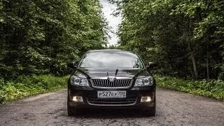 Skoda Octavia 1.8 AT (152 л.с.), лифтбек (2-ой рестайлинг), Драг-тест на канале Посмотрим. Шкода