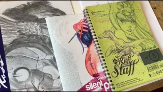 Drawing Comics: Learning from sketches of 3 masters: J. Scott Campbell, Brian Stelfreeze, Alex Ross!