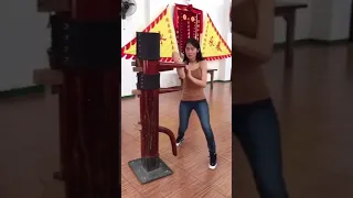 What do you think about this wing chun dummy skills?