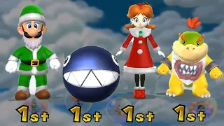 Mario Party 9 Luigi Vs Daisy Vs BowserJr Vs Omb Bomb - OnlyMario